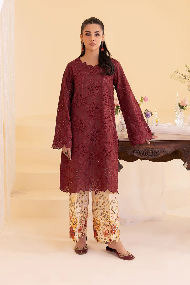 Iznik | Ready to Wear | IP-234 EMBROIDERED LAWN - Aqsa Fabrics