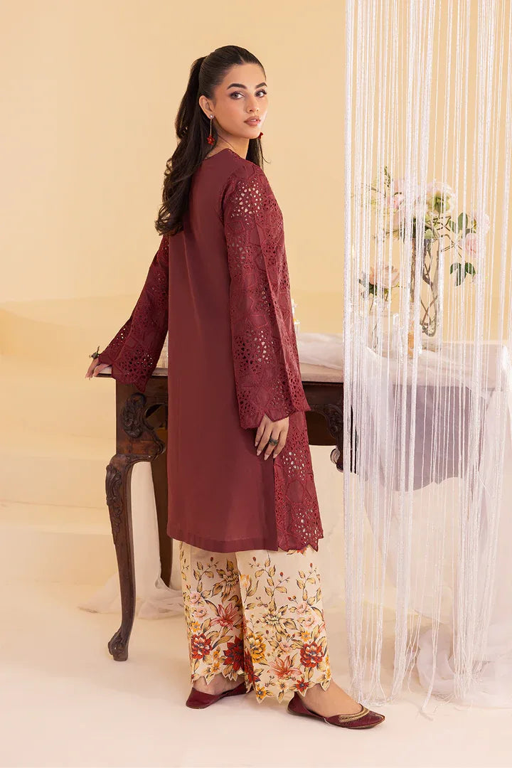 Iznik | Ready to Wear | IP-234 EMBROIDERED LAWN - Aqsa Fabrics
