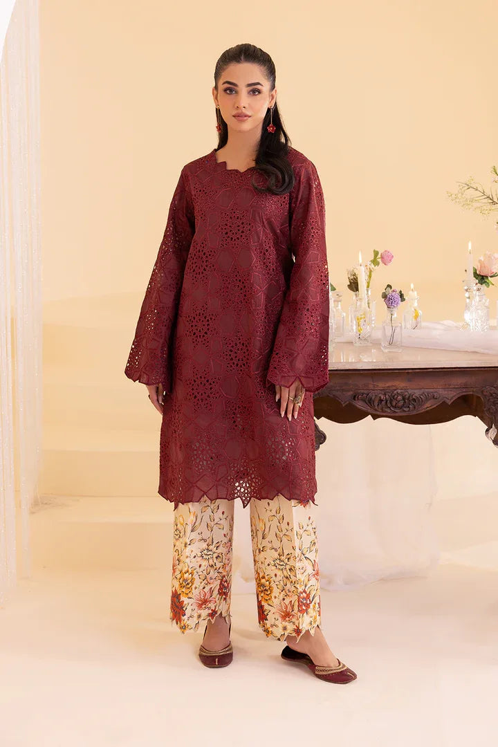 Iznik | Ready to Wear | IP-234 EMBROIDERED LAWN - Aqsa Fabrics