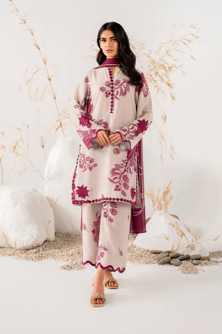 Iznik | Ready to Wear | IP-236 PRINTED GEORGETTE - Aqsa Fabrics