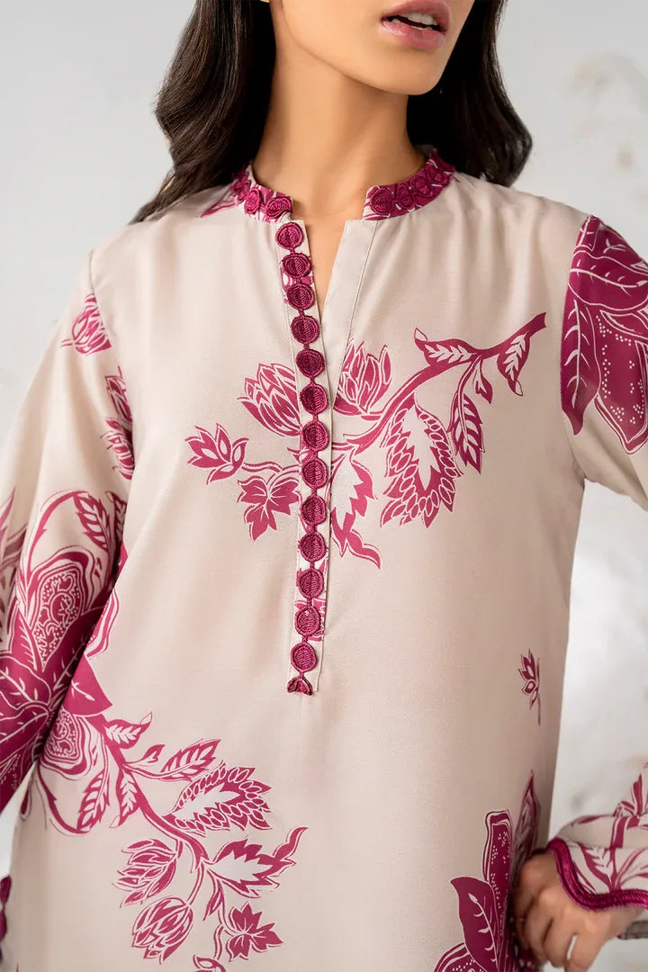 Iznik | Ready to Wear | IP-236 PRINTED GEORGETTE - Aqsa Fabrics