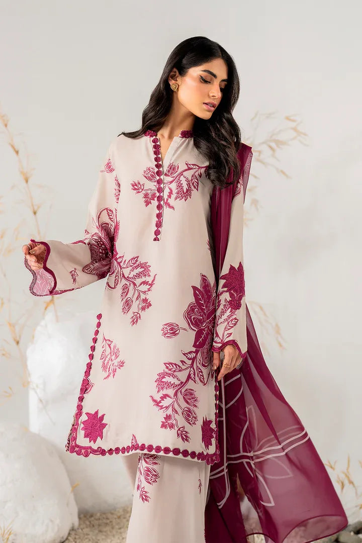Iznik | Ready to Wear | IP-236 PRINTED GEORGETTE - Aqsa Fabrics