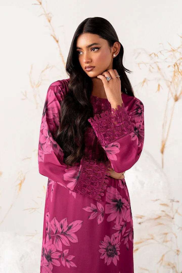 Iznik | Ready to Wear | IP-237 PRINTED GEORGETTE - Aqsa Fabrics