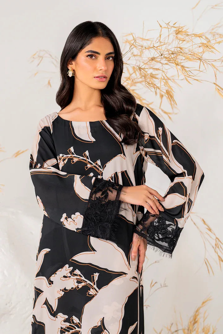 Iznik | Ready to Wear | IP-238 PRINTED GEORGETTE - Aqsa Fabrics