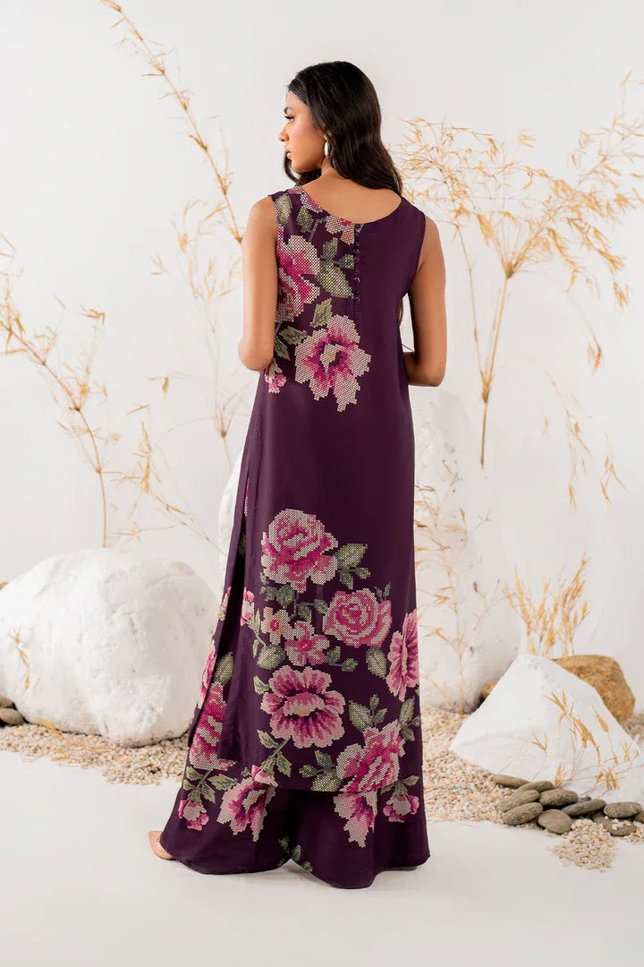 Iznik | Ready to Wear | IP-239 PRINTED GEORGETTE - Aqsa Fabrics