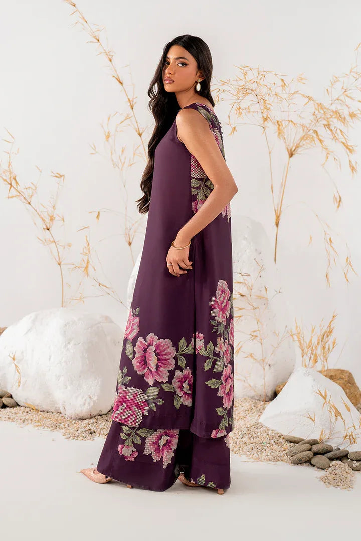 Iznik | Ready to Wear | IP-239 PRINTED GEORGETTE - Aqsa Fabrics
