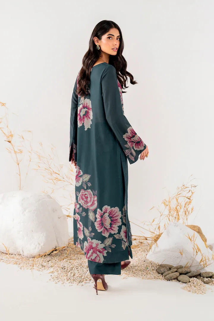 Iznik | Ready to Wear | IP-240 PRINTED GEORGETTE - Aqsa Fabrics