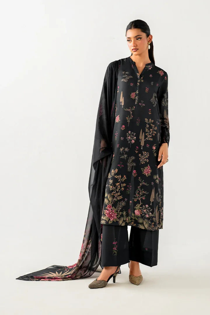 Iznik | Ready to Wear | IP-245 PRINTED GEORGETTE - Aqsa Fabrics