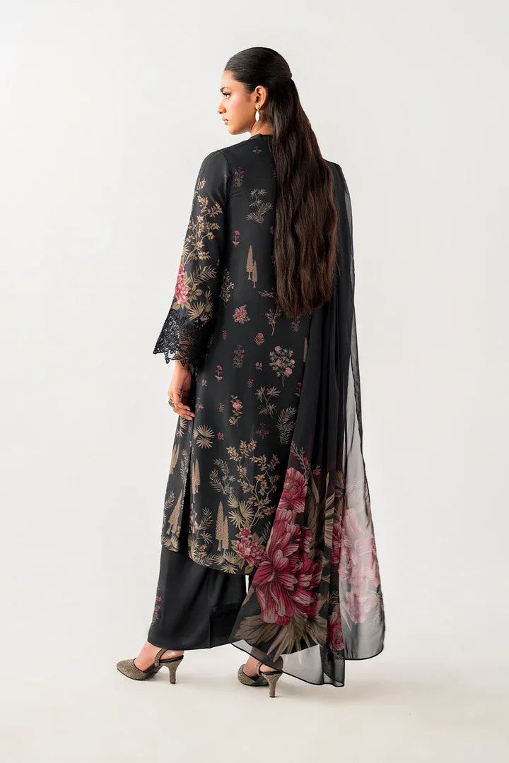 Iznik | Ready to Wear | IP-245 PRINTED GEORGETTE - Aqsa Fabrics