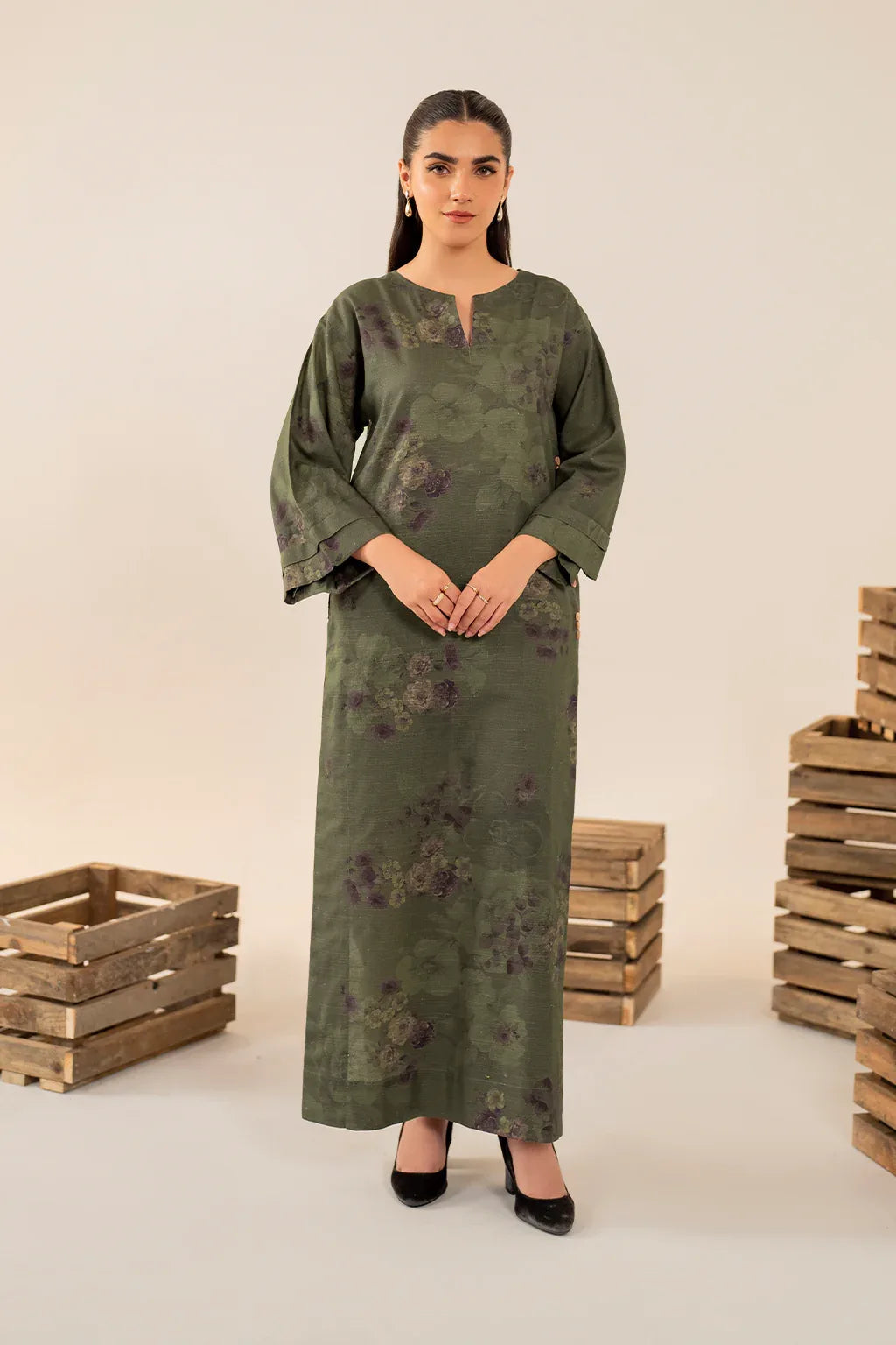 Iznik | Ready to Wear | IP-259 - Aqsa Fabrics