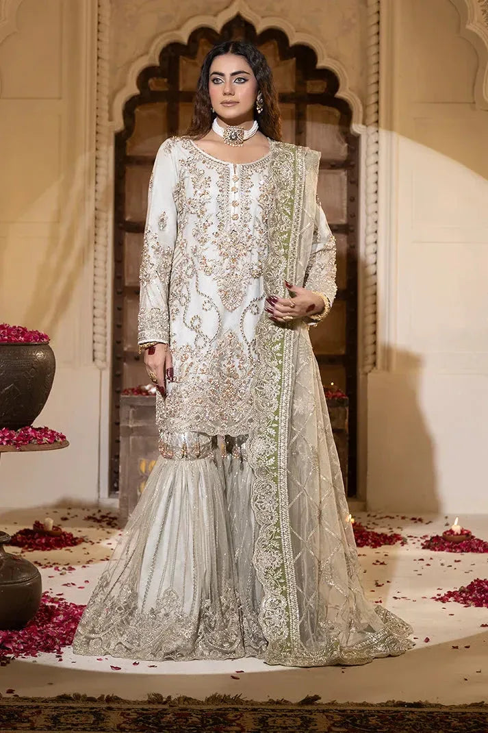 Imrozia Premium | Jhoomer Wedding Formals | JF-19 Naazneen - Aqsa Fabrics