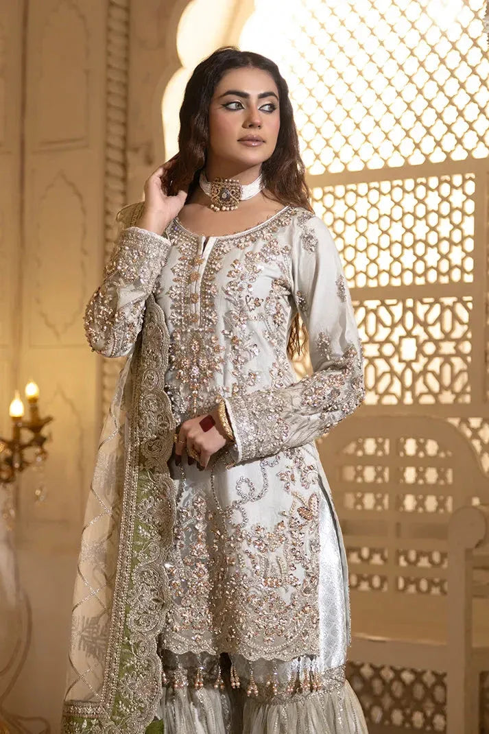 Imrozia Premium | Jhoomer Wedding Formals | JF-19 Naazneen - Aqsa Fabrics