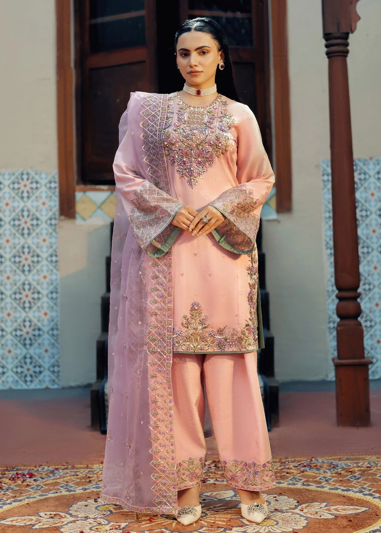 Jamnii | Noor e Nazakat | Noor-e-Khusboo - Aqsa Fabrics
