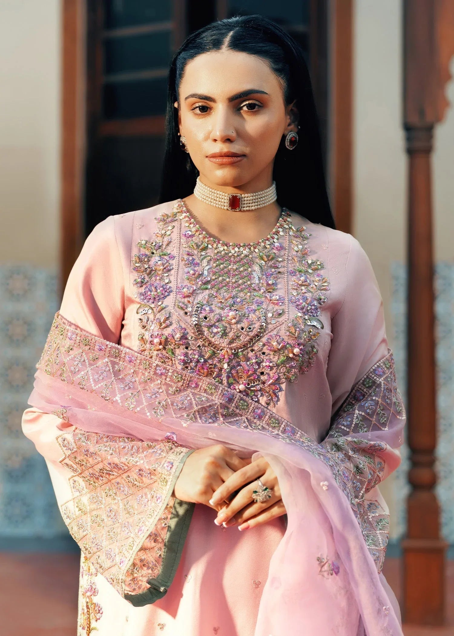 Jamnii | Noor e Nazakat | Noor-e-Khusboo - Aqsa Fabrics