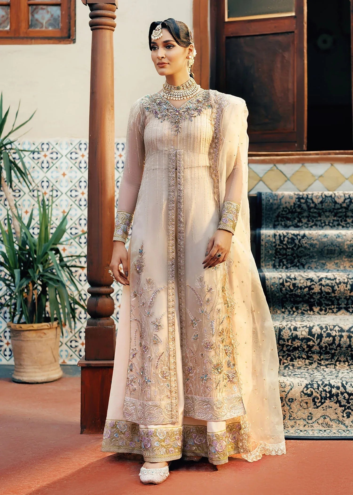 Jamnii | Noor e Nazakat | Noor-e-Subha - Aqsa Fabrics