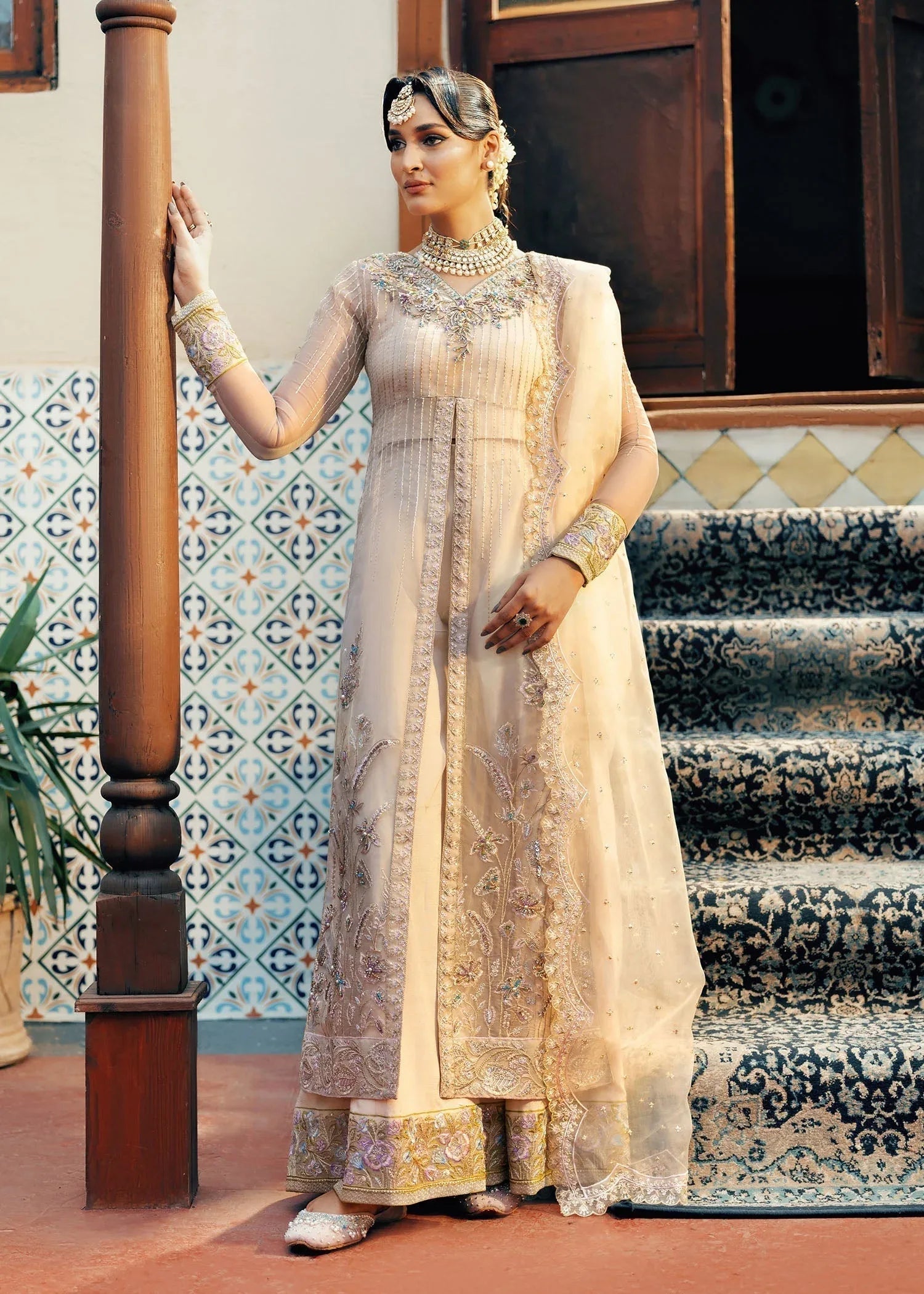 Jamnii | Noor e Nazakat | Noor-e-Subha - Aqsa Fabrics