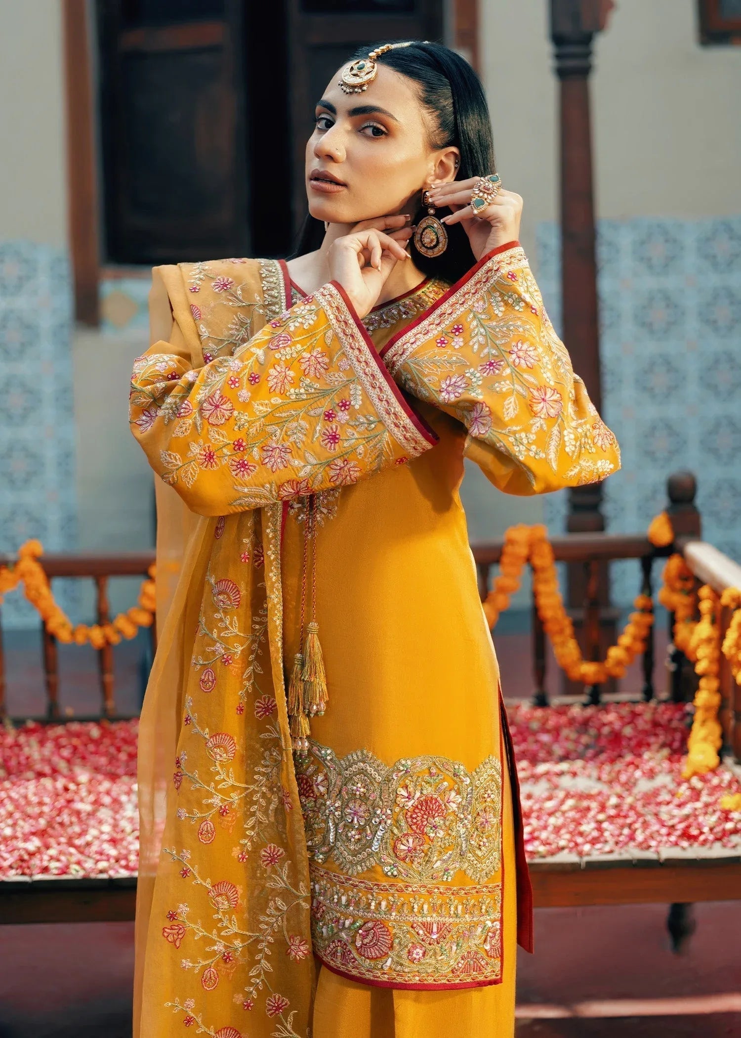 Jamnii | Noor e Nazakat | Rang-e-Mehfil - Aqsa Fabrics