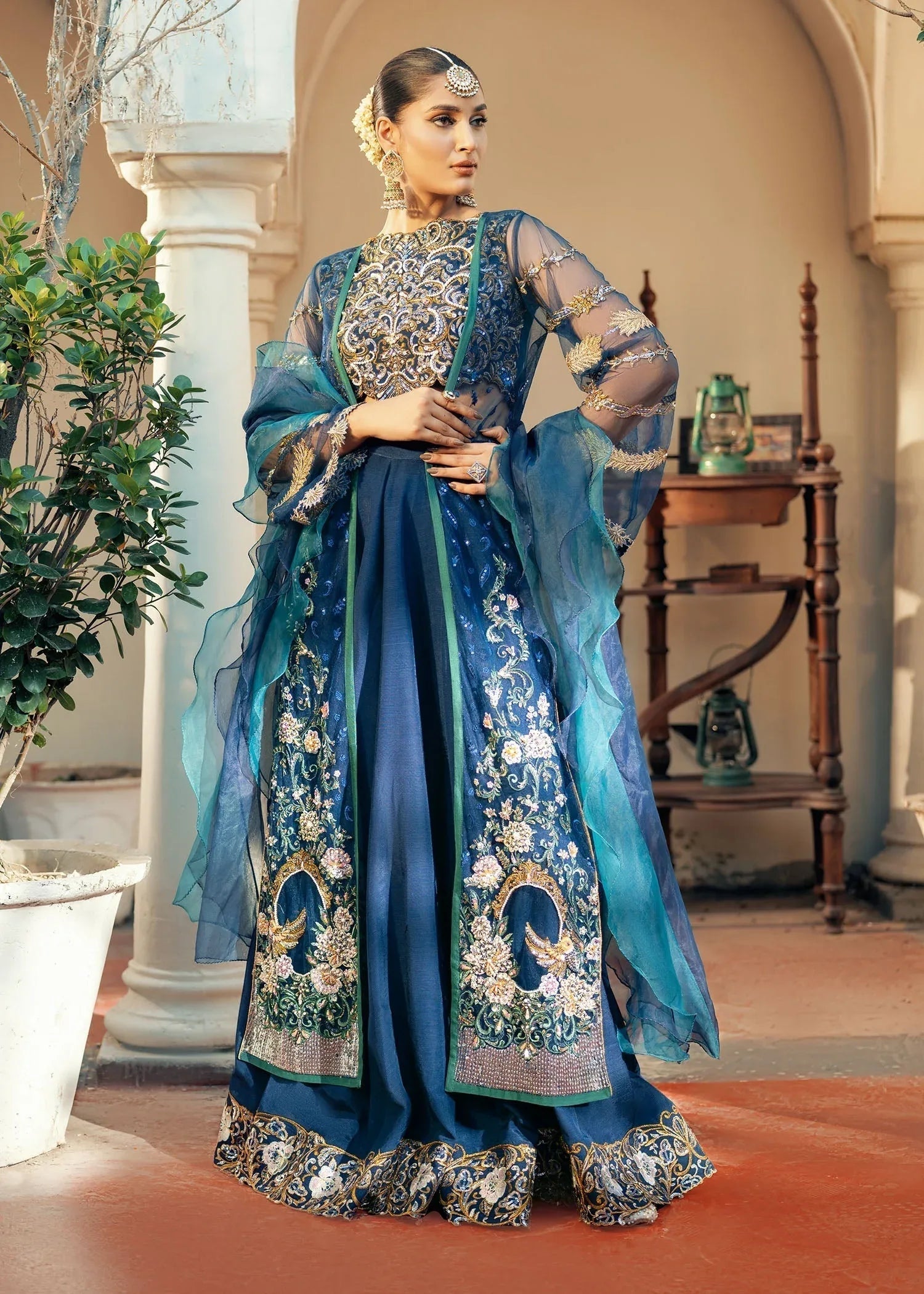 Jamnii | Noor e Nazakat | Shehzadi - Aqsa Fabrics
