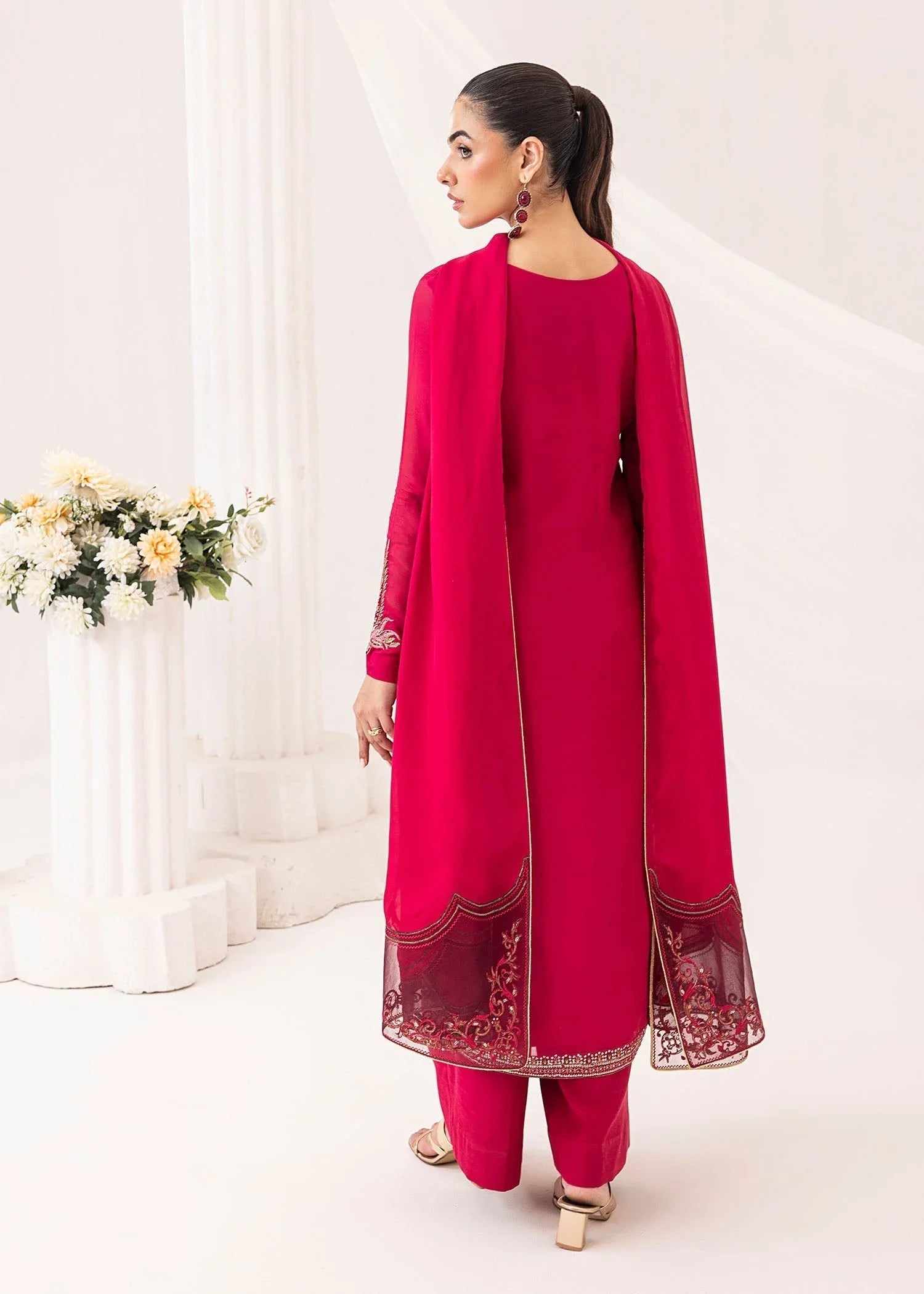 Jamnii | Silk Ivy | Muse - Aqsa Fabrics
