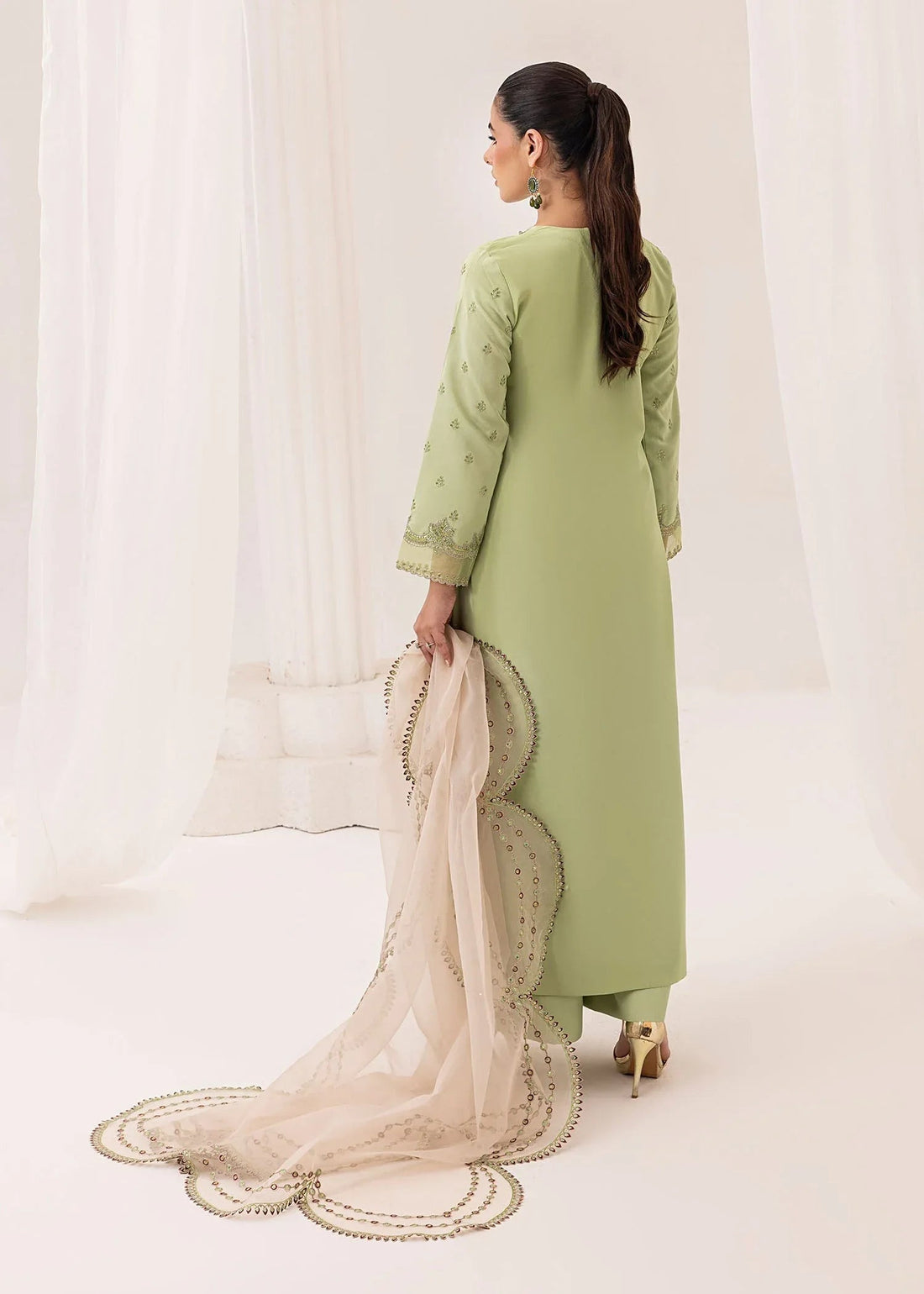 Jamnii | Silk Ivy | Serene - Aqsa Fabrics