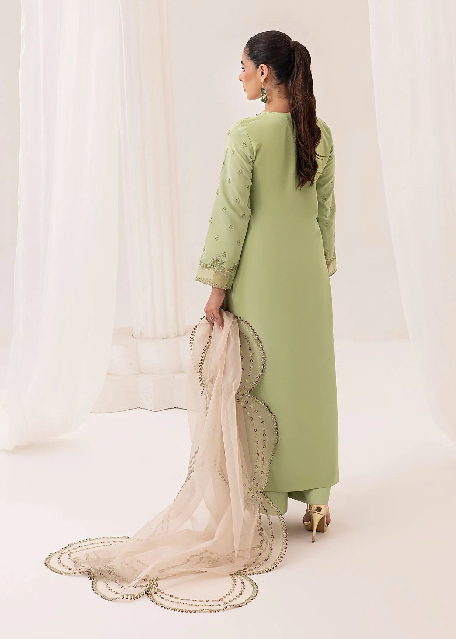Jamnii | Silk Ivy | Serene - Aqsa Fabrics