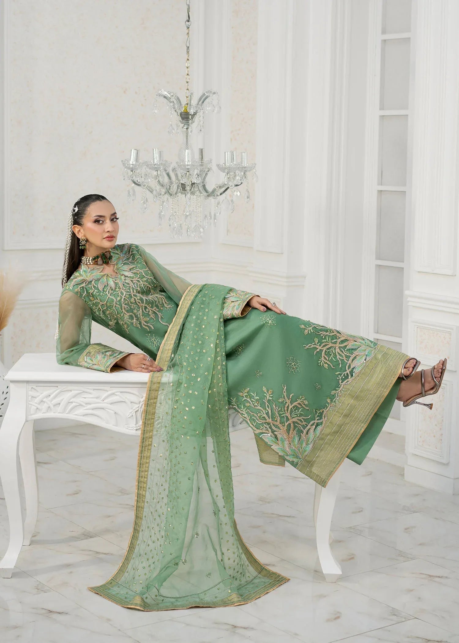 Jamnii | The Aura | Astrid - Aqsa Fabrics