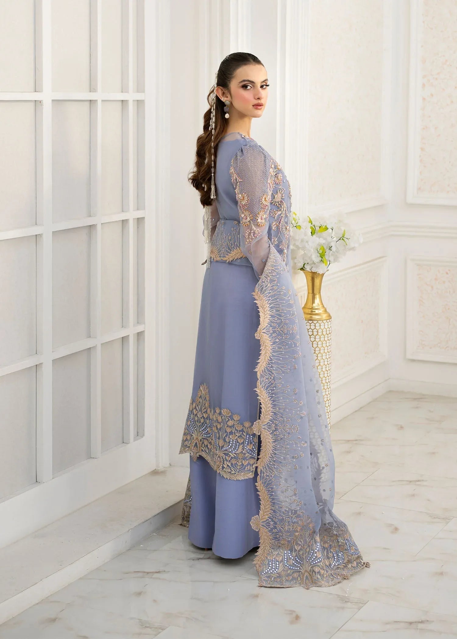 Jamnii | The Aura | Elsa - Aqsa Fabrics