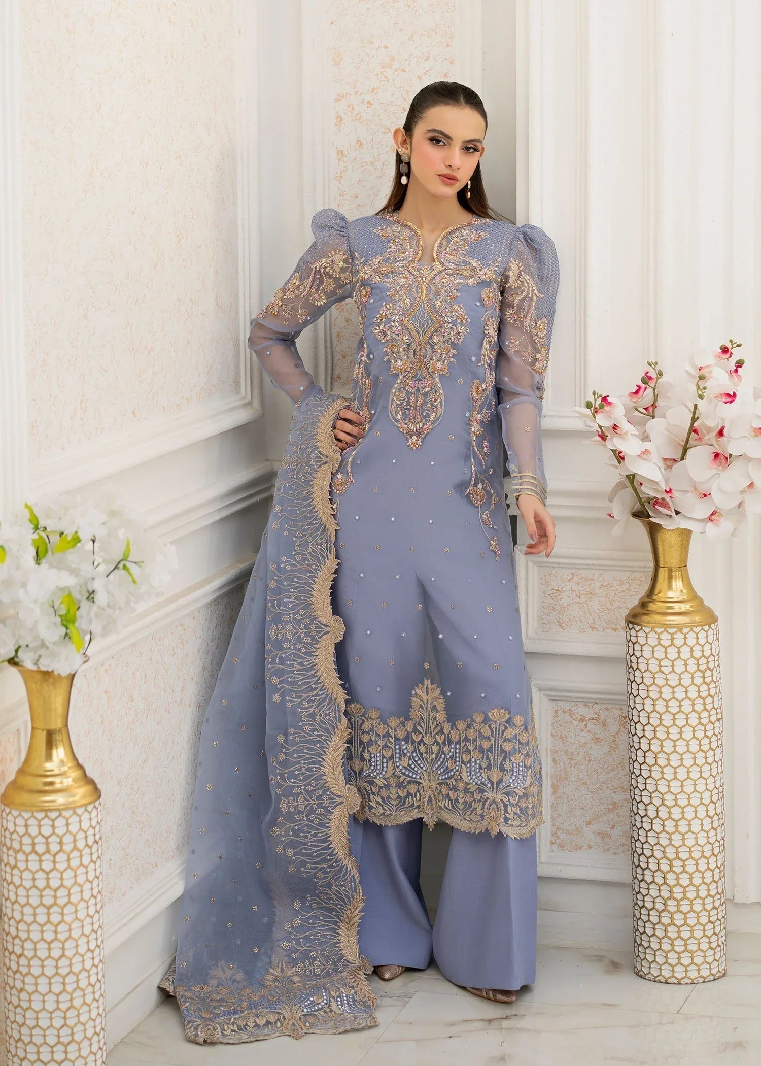 Jamnii | The Aura | Elsa - Aqsa Fabrics
