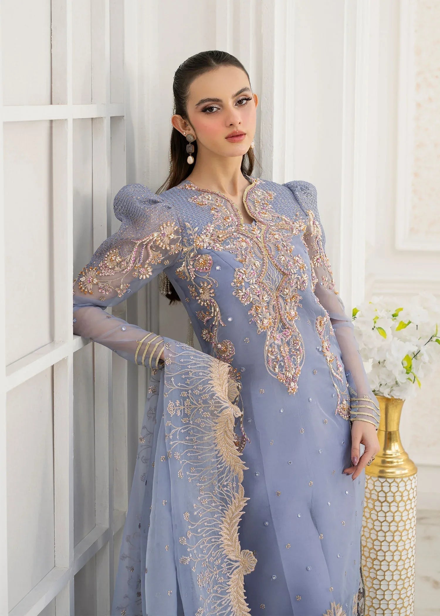 Jamnii | The Aura | Elsa - Aqsa Fabrics