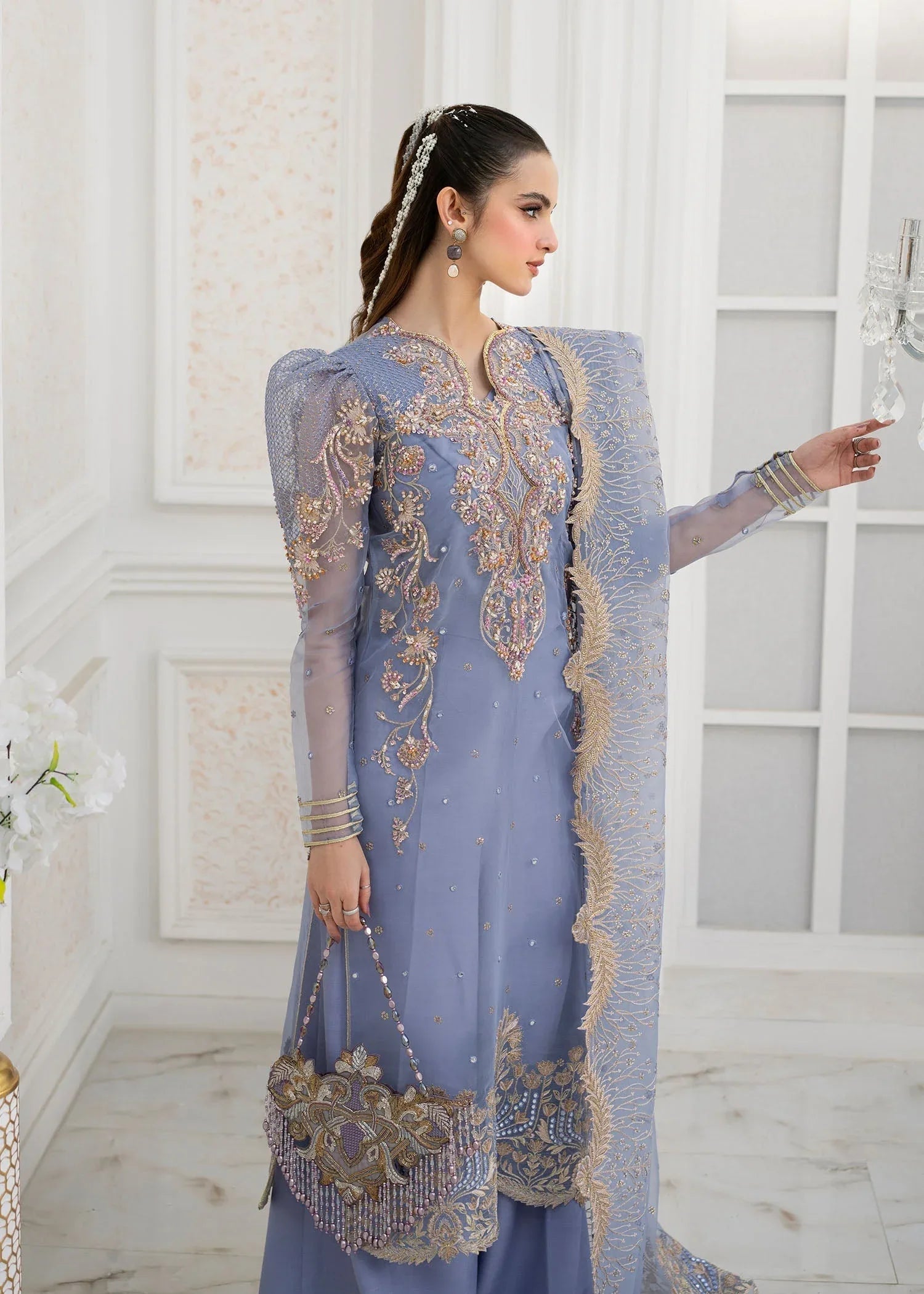 Jamnii | The Aura | Elsa - Aqsa Fabrics