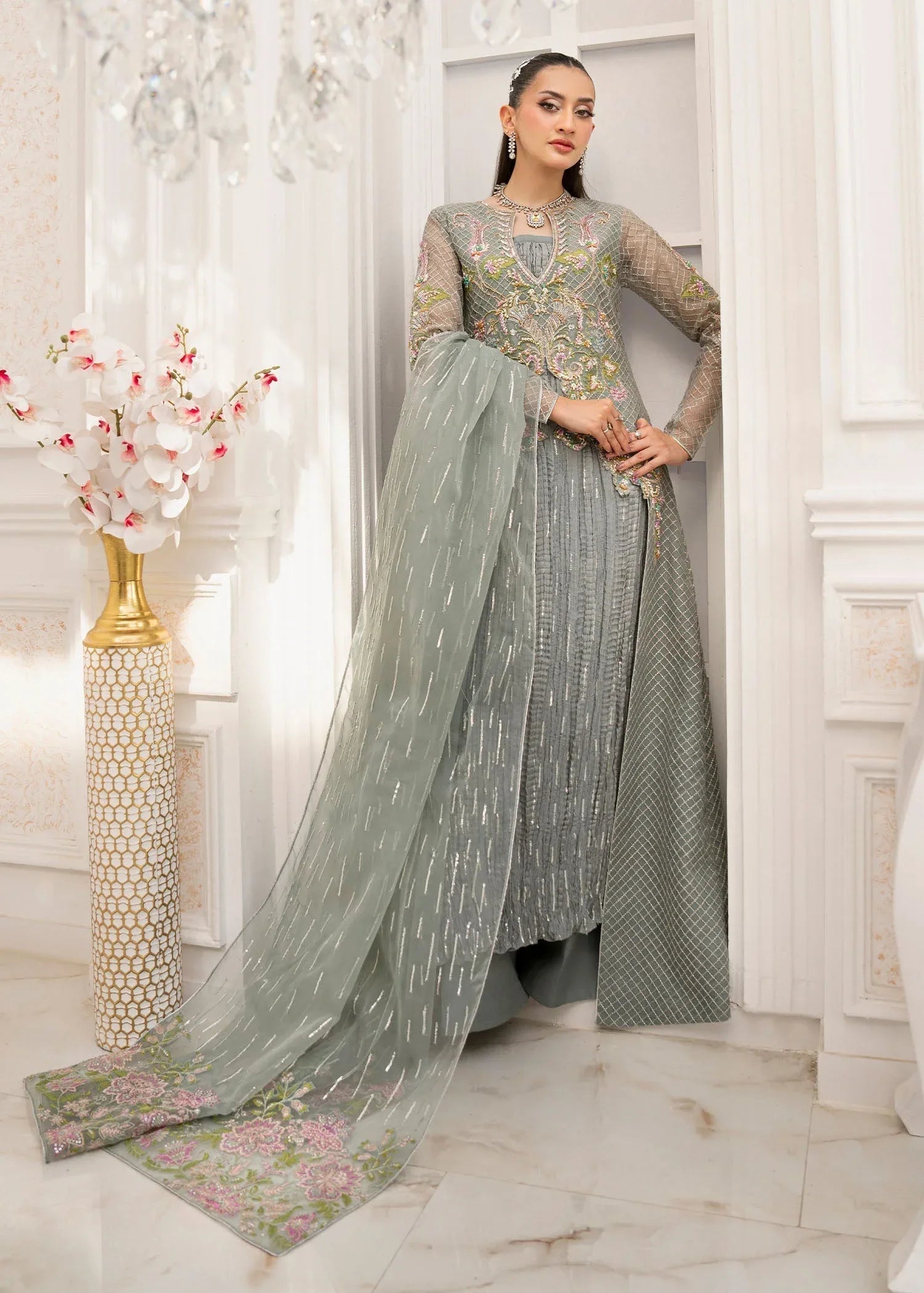 Jamnii | The Aura | Livia - Aqsa Fabrics
