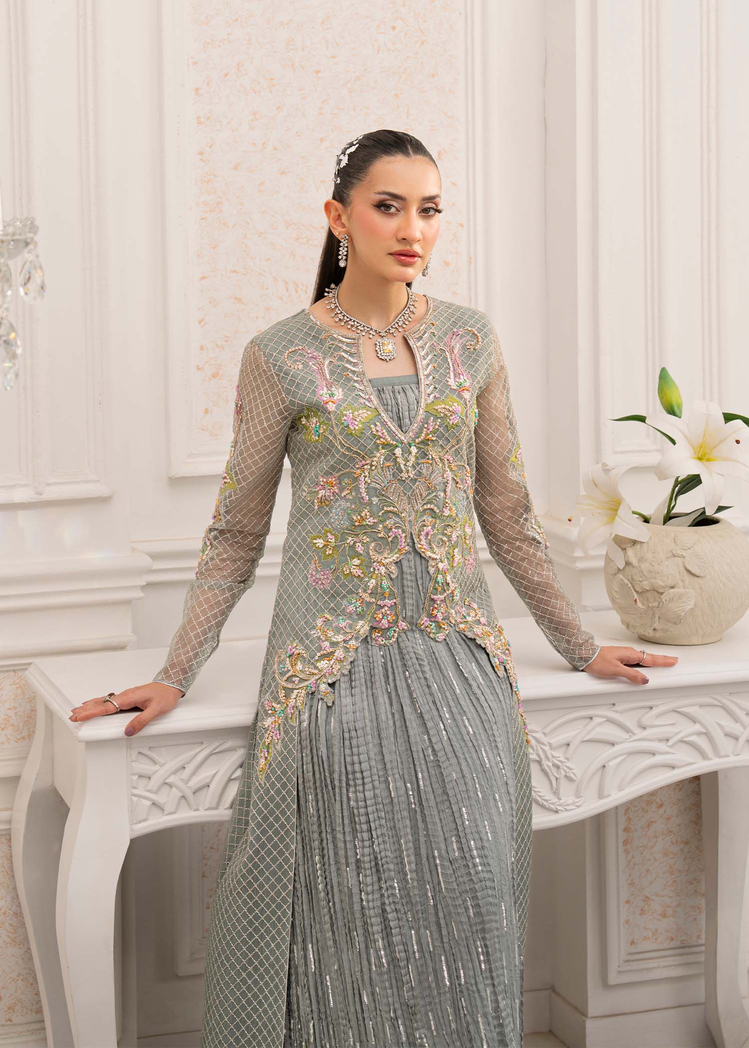 Jamnii | The Aura | Livia - Aqsa Fabrics