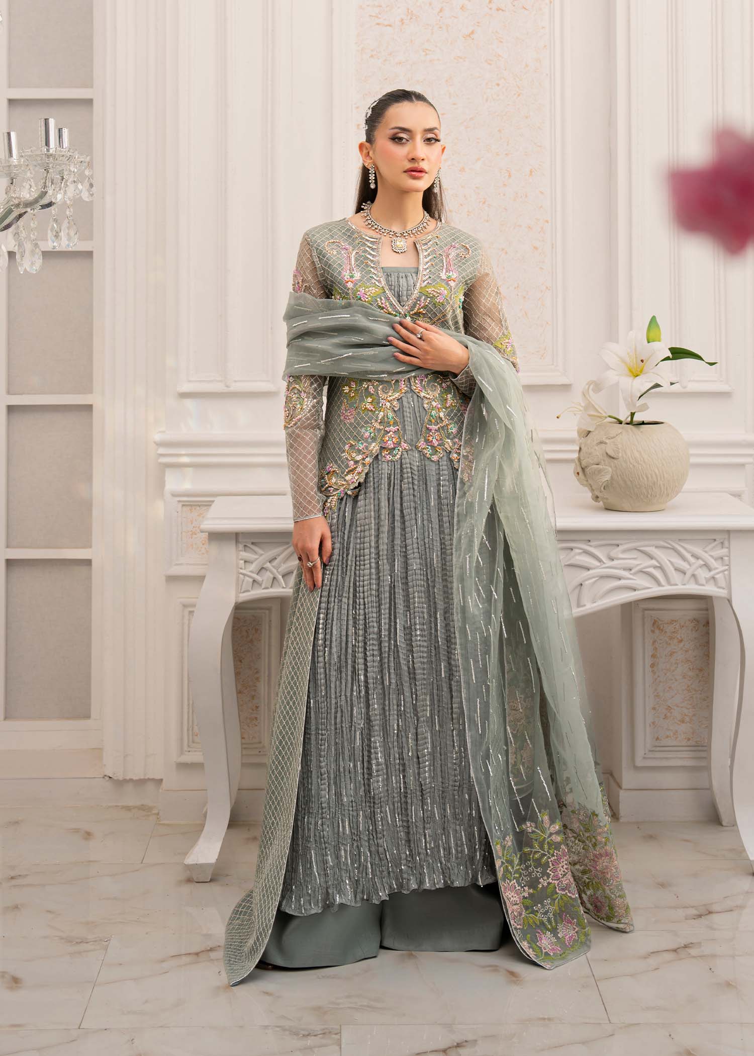 Jamnii | The Aura | Livia - Aqsa Fabrics