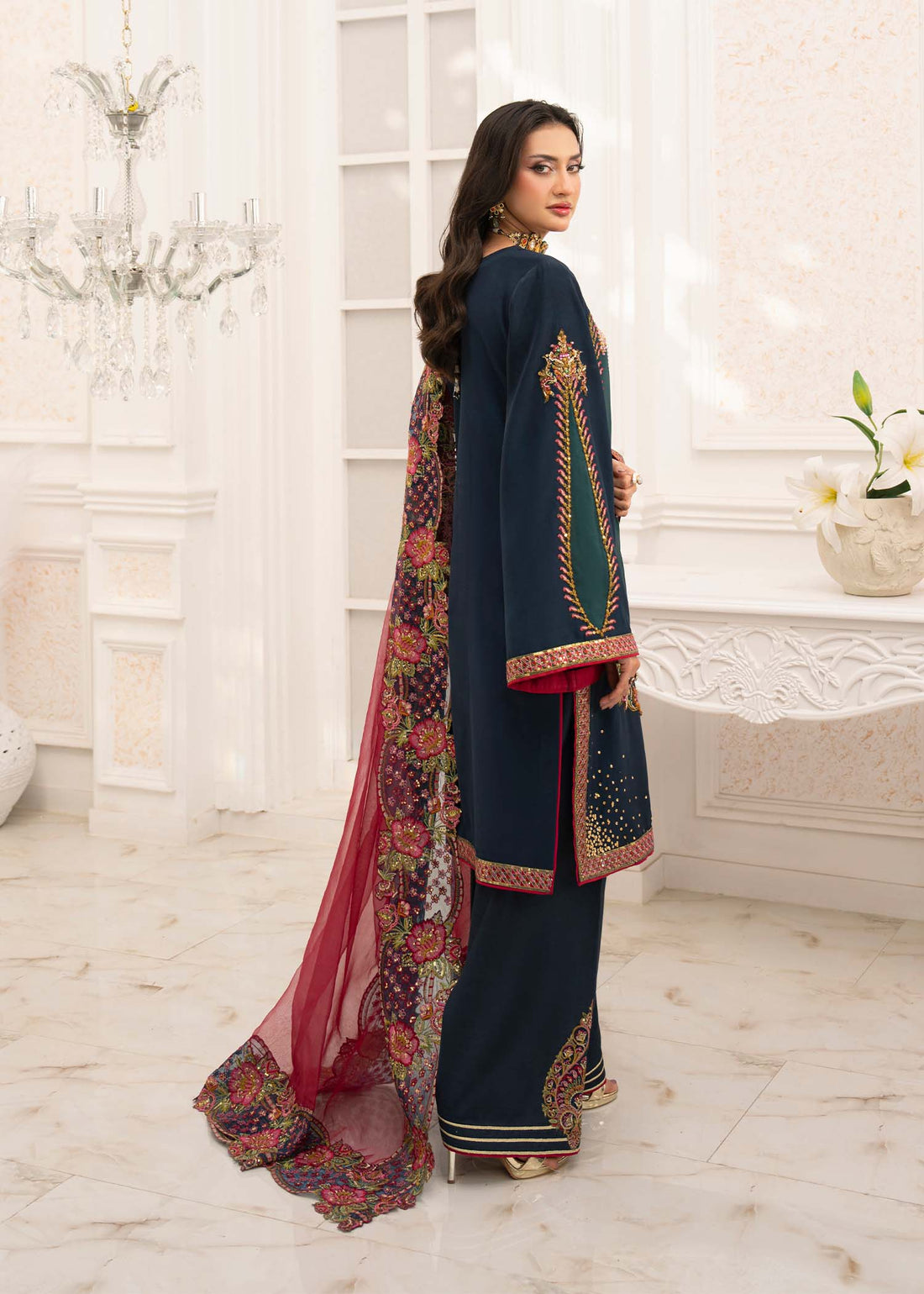 Jamnii | The Aura | Merlin - Aqsa Fabrics