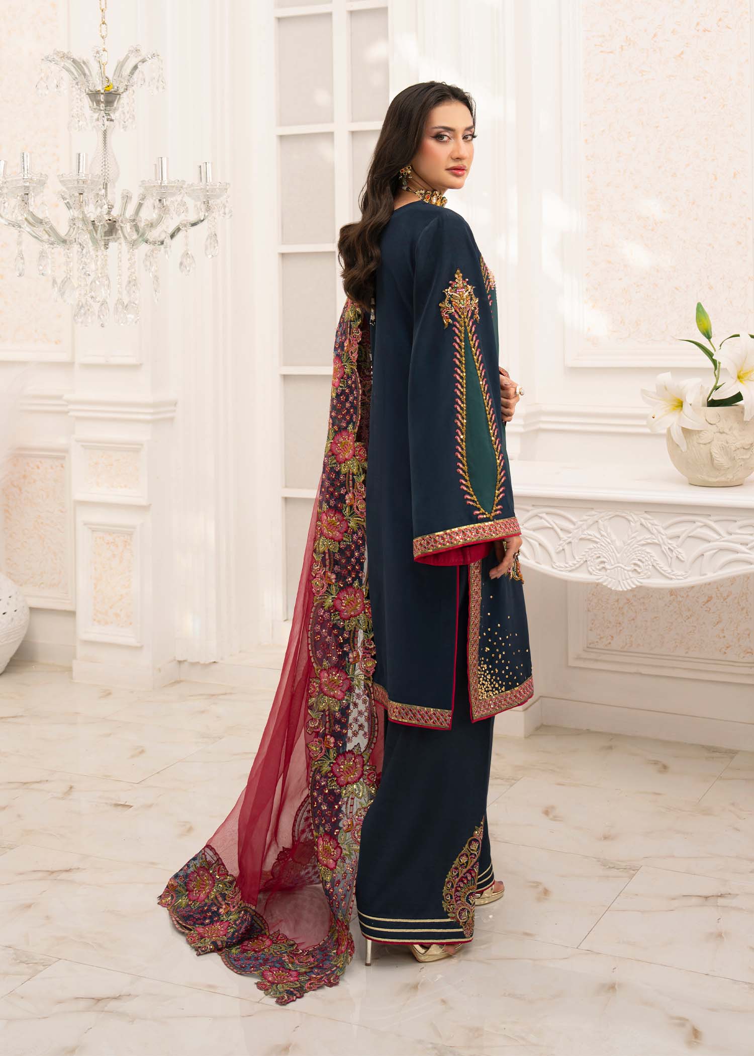 Jamnii | The Aura | Merlin - Aqsa Fabrics