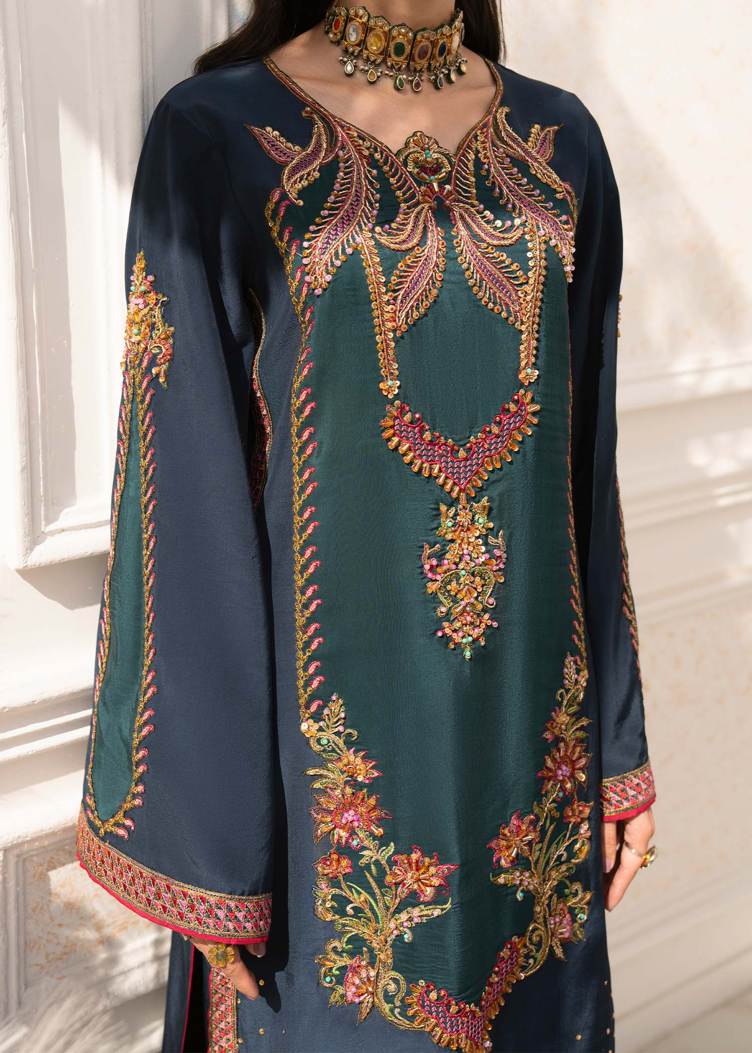 Jamnii | The Aura | Merlin - Aqsa Fabrics