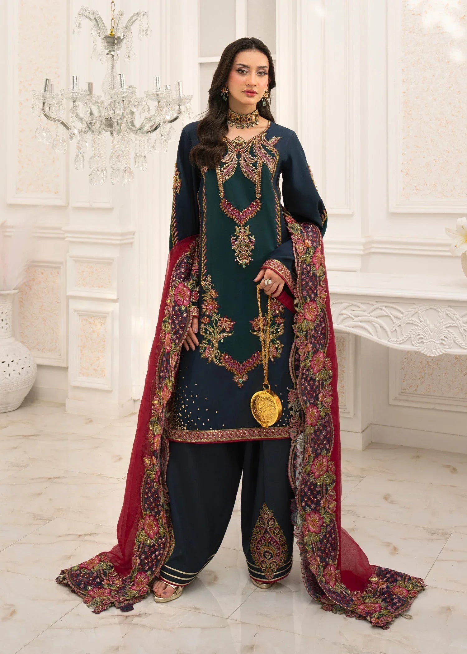 Jamnii | The Aura | Merlin - Aqsa Fabrics