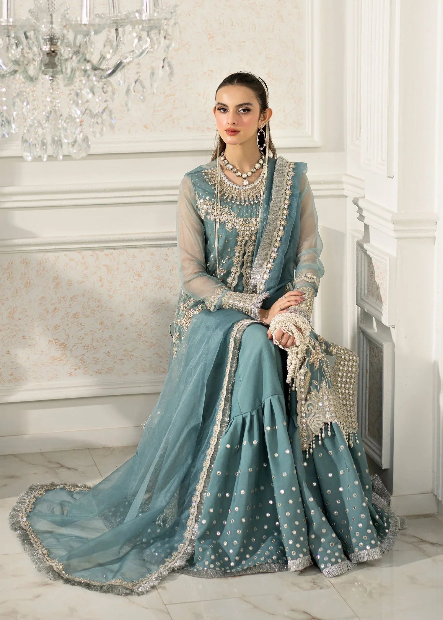 Jamnii | The Aura | Rimel - Aqsa Fabrics