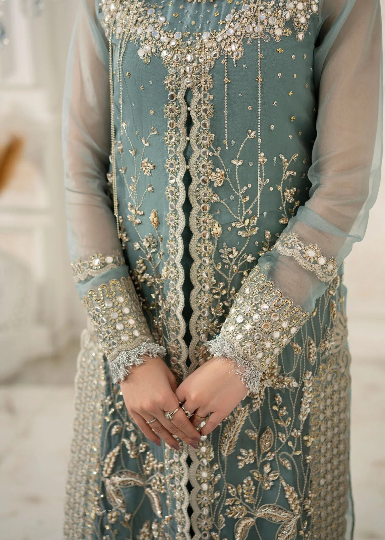 Jamnii | The Aura | Rimel - Aqsa Fabrics