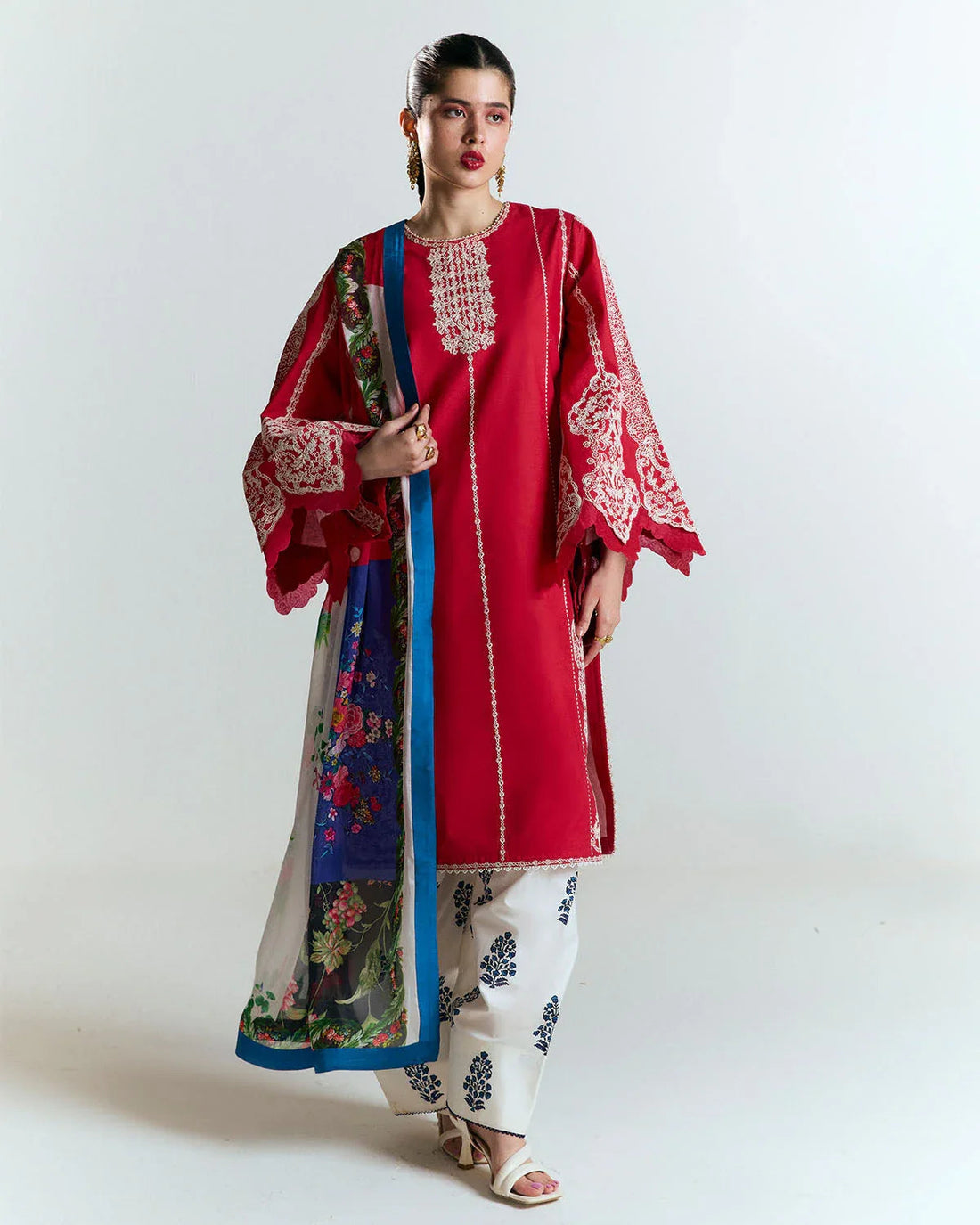 Jugnu | SS 25 |  Ahiti - Aqsa Fabrics