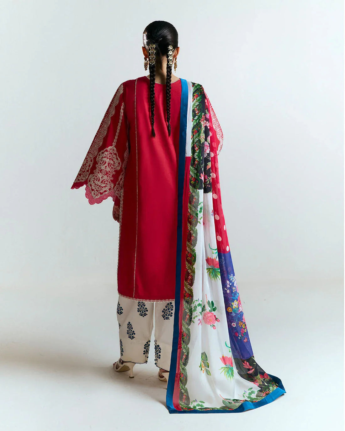 Jugnu | SS 25 |  Ahiti - Aqsa Fabrics