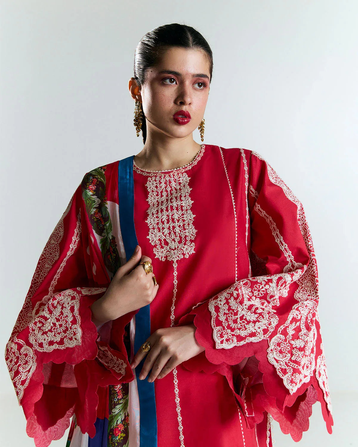 Jugnu | SS 25 |  Ahiti - Aqsa Fabrics