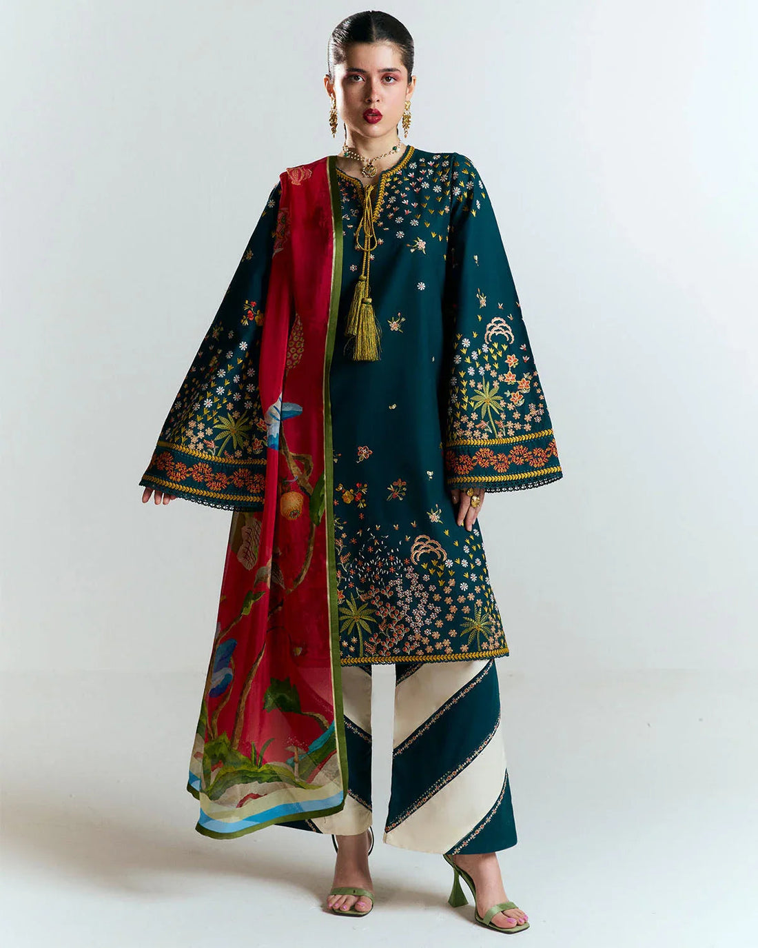 Jugnu | SS 25 |  Anara - Aqsa Fabrics