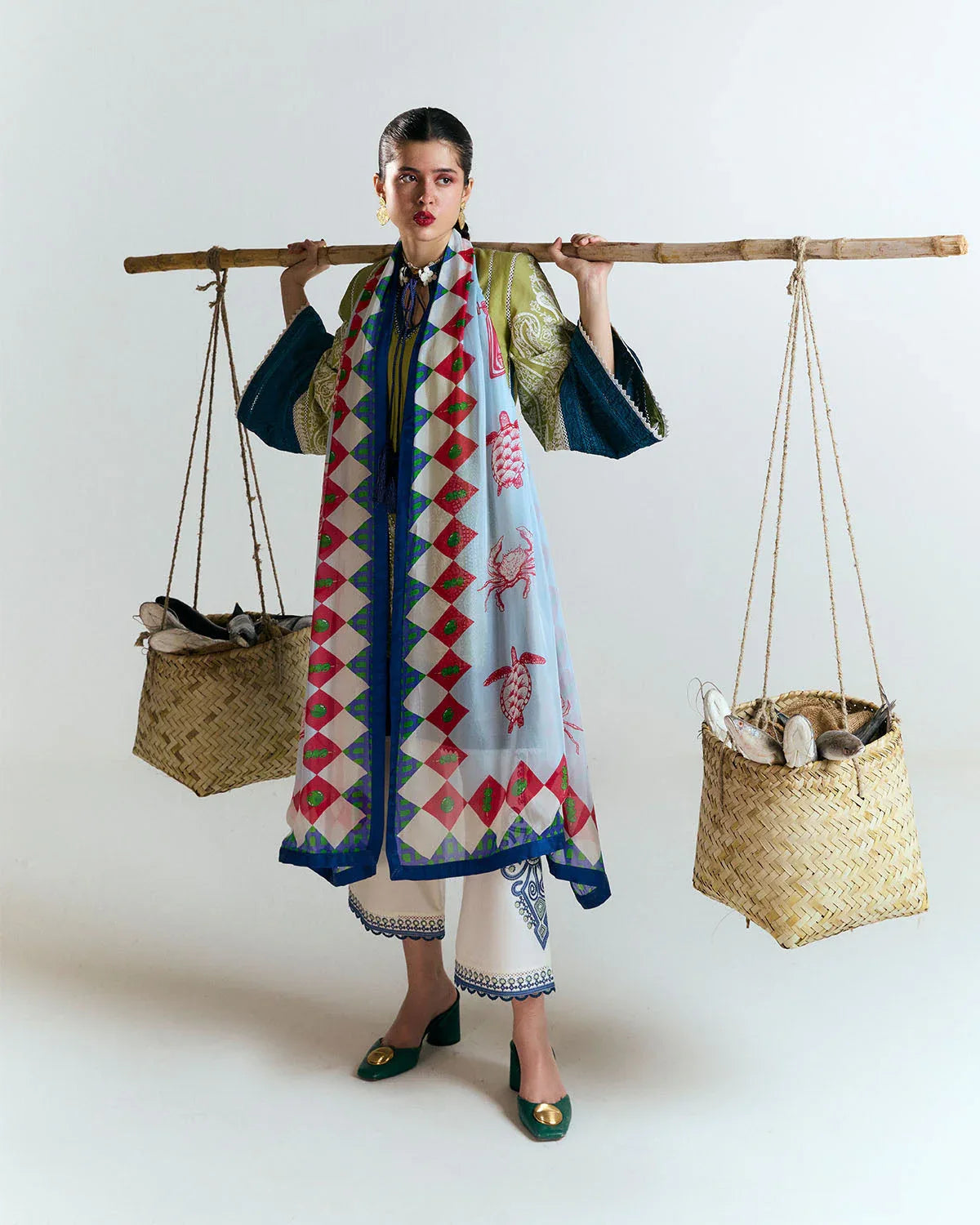 Jugnu | SS 25 |  Bia - Aqsa Fabrics