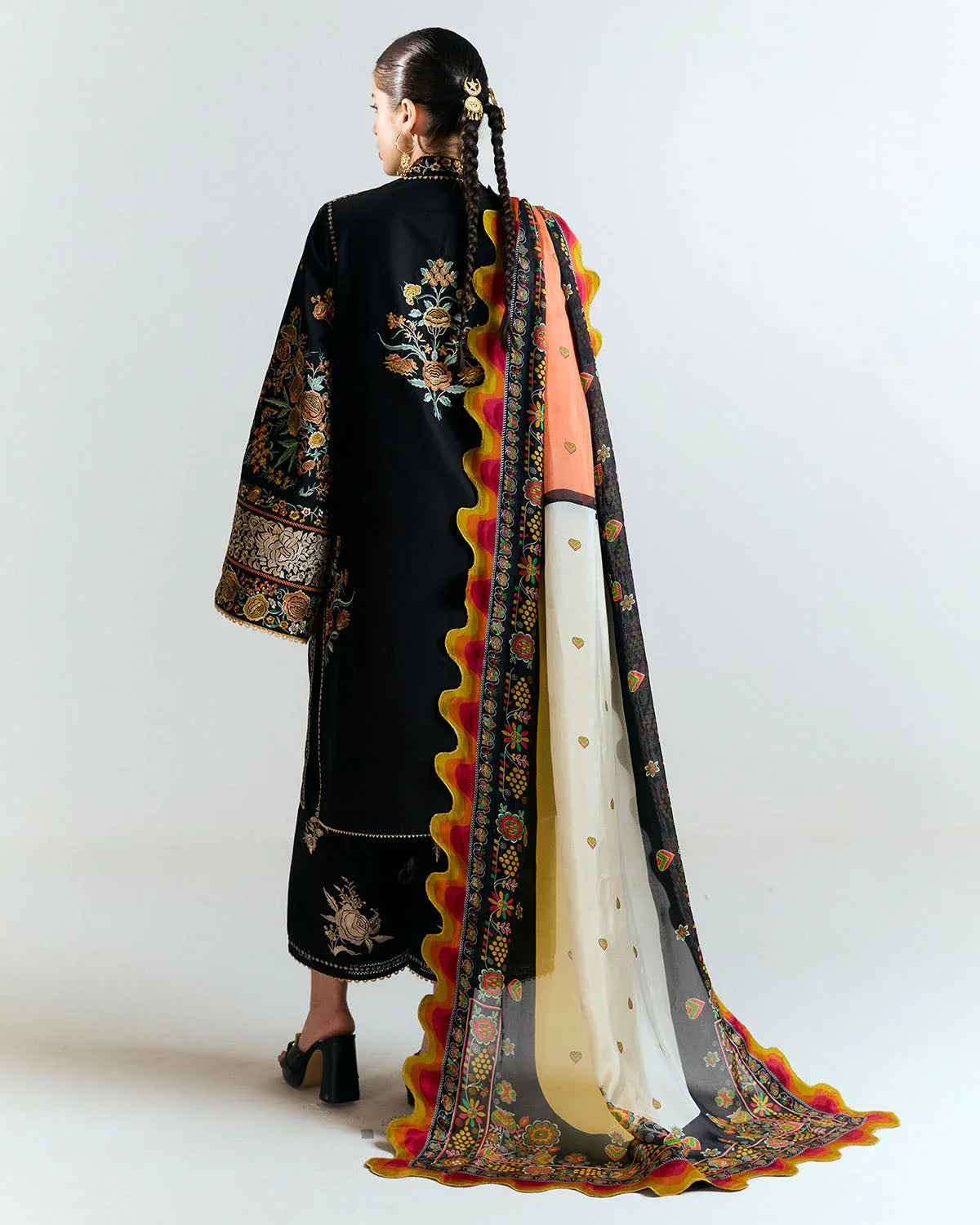 Jugnu | SS 25 |  Gulbar - Aqsa Fabrics