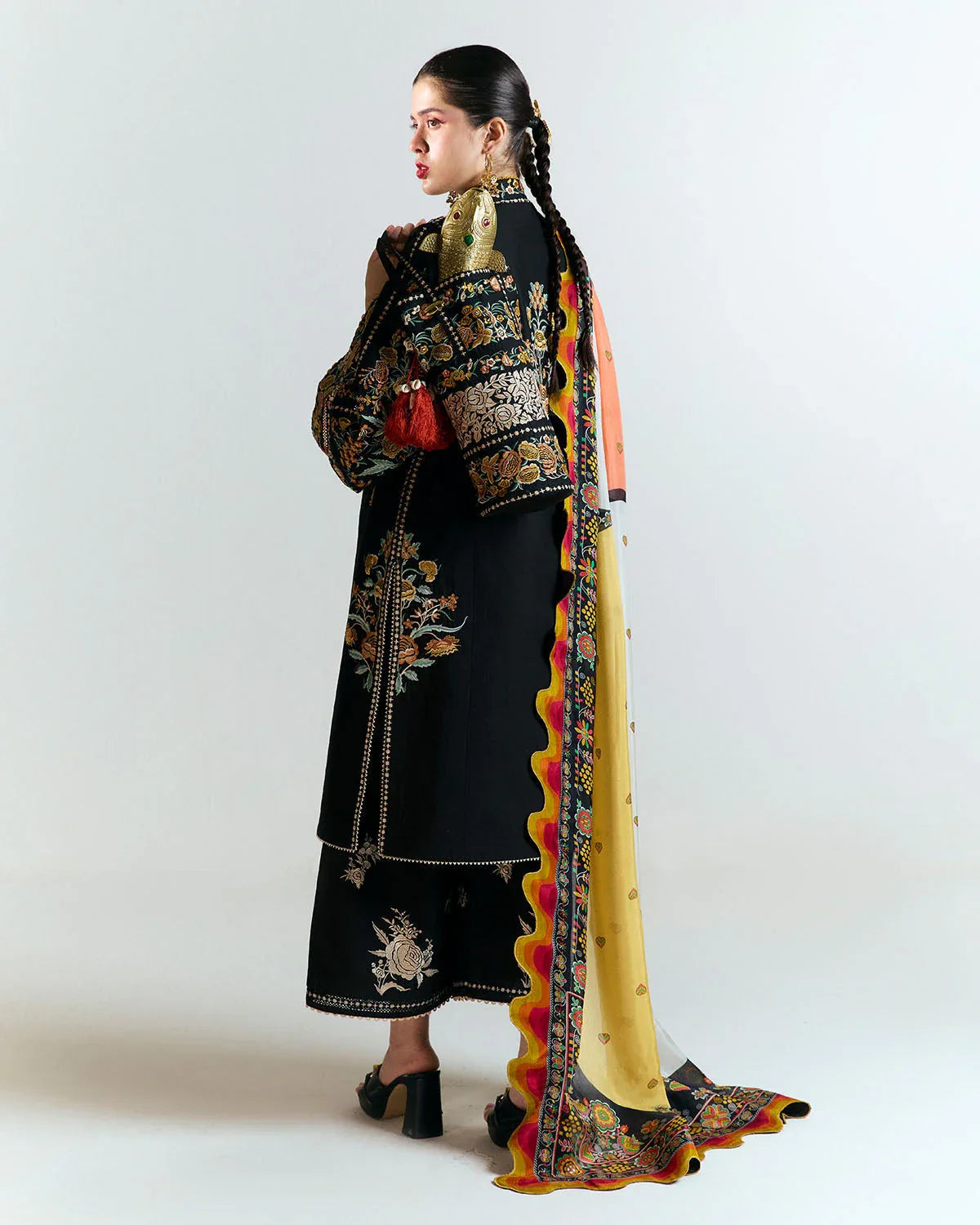 Jugnu | SS 25 |  Gulbar - Aqsa Fabrics