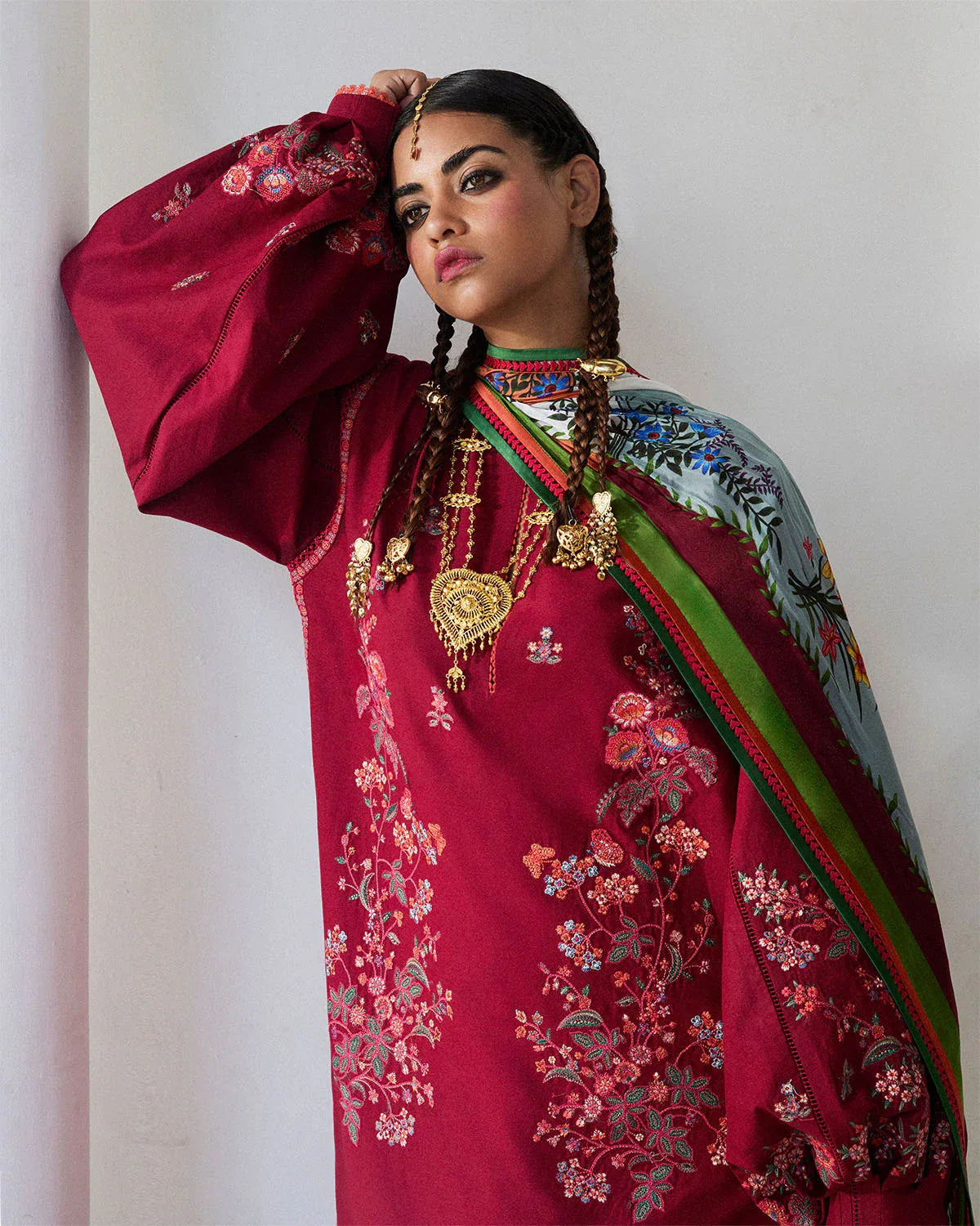 Jugnu | SS 25 | Kunar - Aqsa Fabrics