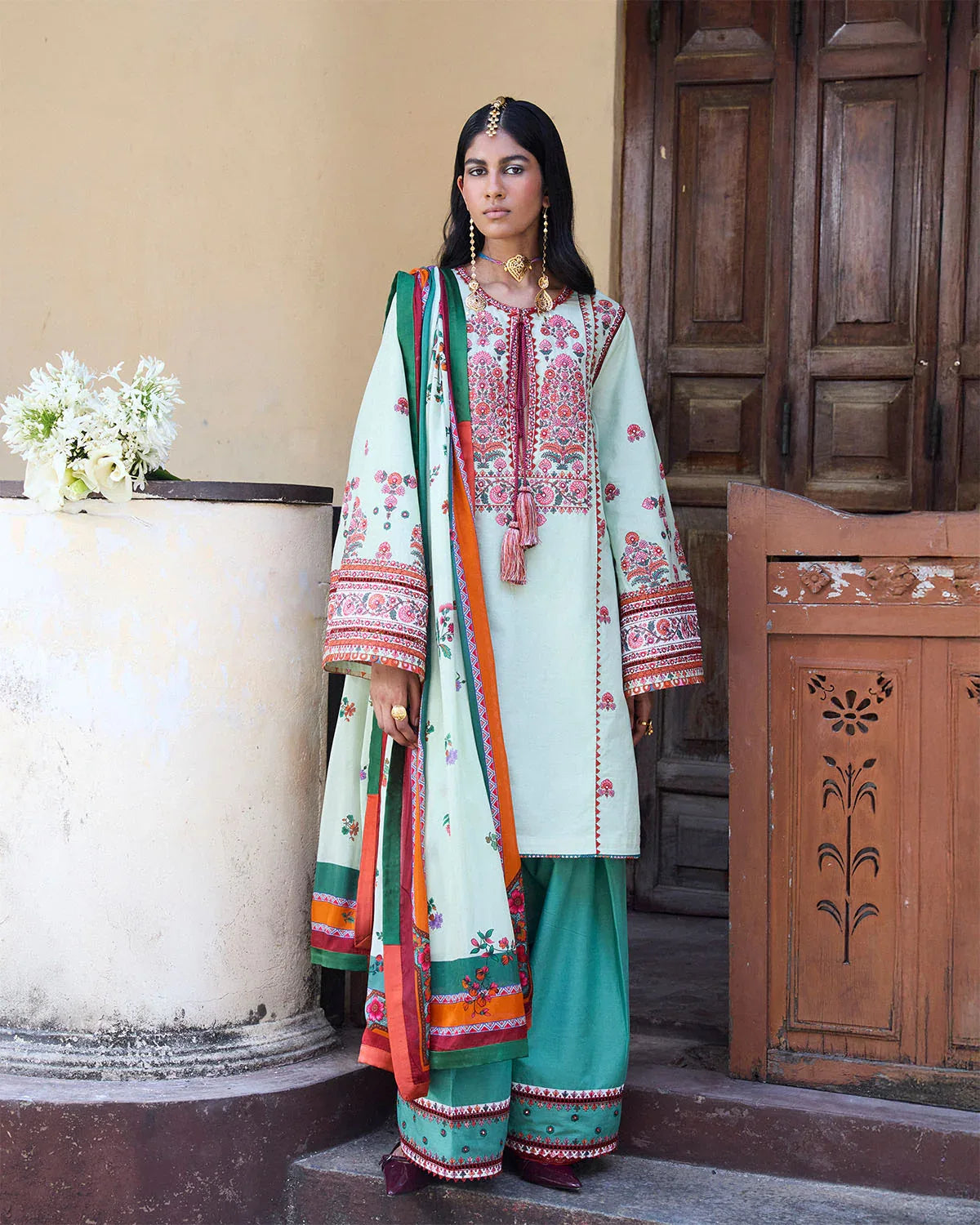 Jugnu | SS 25 | Rupal - Aqsa Fabrics