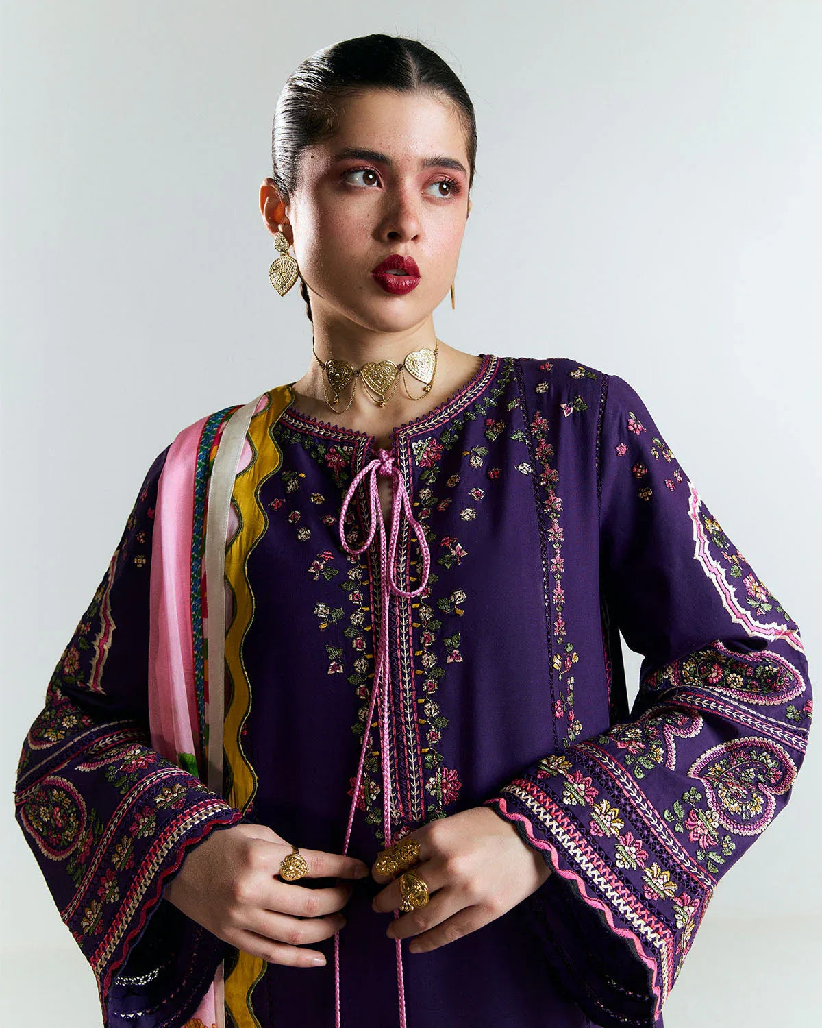 Jugnu | SS 25 | Sagar - Aqsa Fabrics
