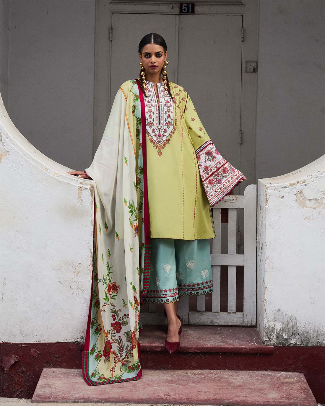 Jugnu | SS 25 | Siran - Aqsa Fabrics